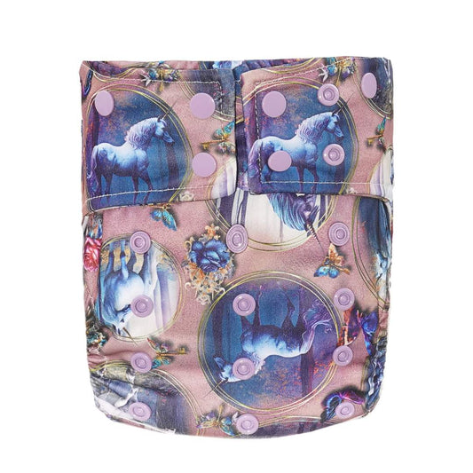 Morphing Cloth Night Nappy - Double Row Snaps