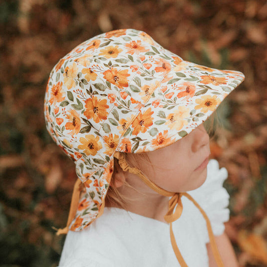 Heritage Flap Sun Hat - sizes 0-6 months