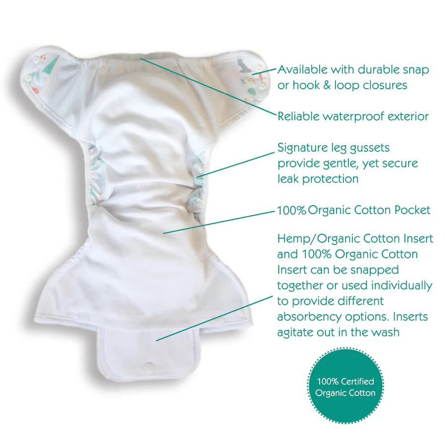 Thirsties Natural One Size Pocket Nappy