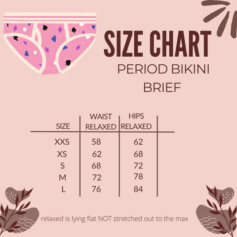 Tie Side Period Swim Bikini Bottom