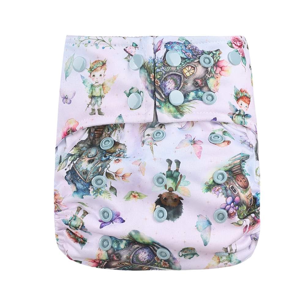 Morphing Cloth Day Nappy - Double Row Snaps
