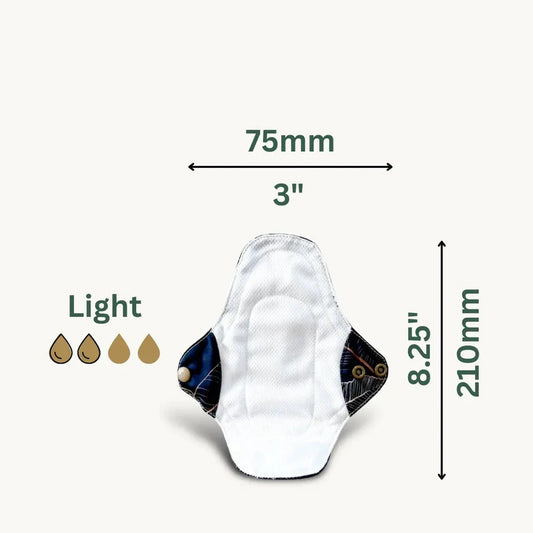 Mimi and Co Reusable Sanitary Pad - Light