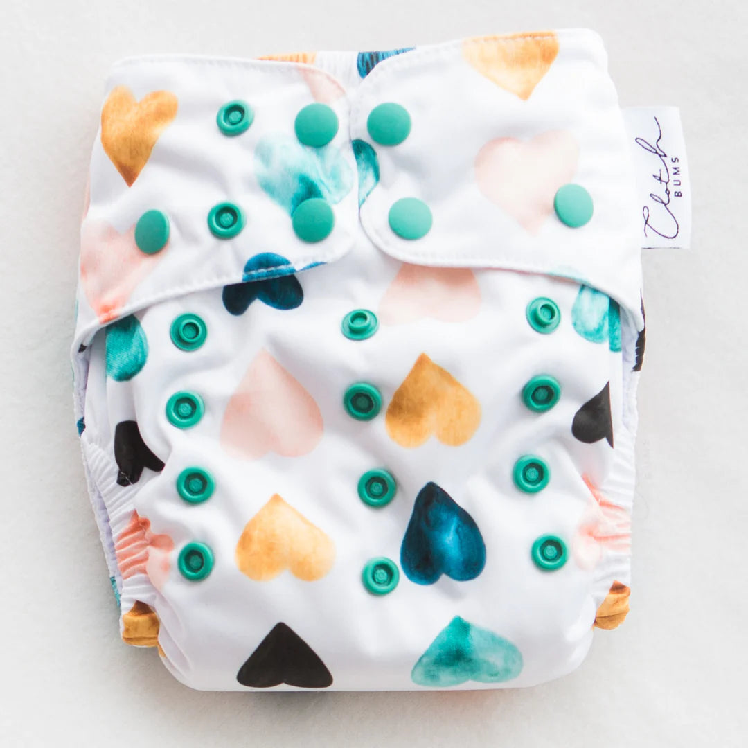 Cloth Bums Pixie Nappy with Hemp Duo