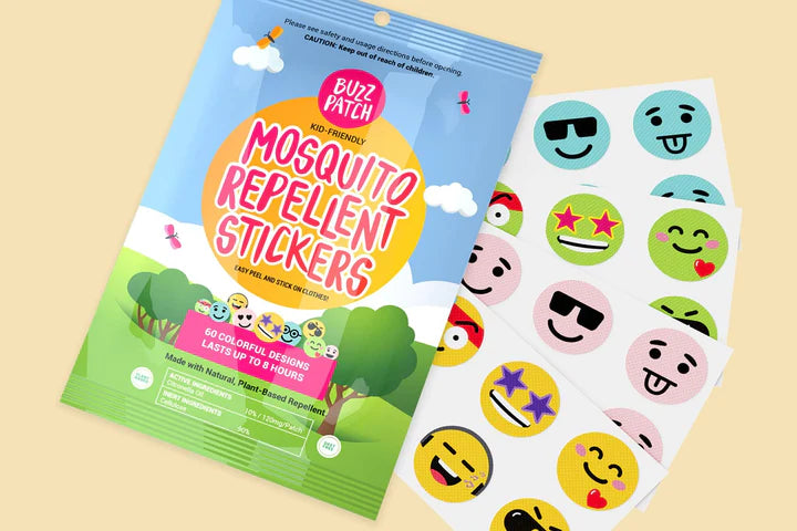 Mosquito Repellent and Itch Relief Stickers