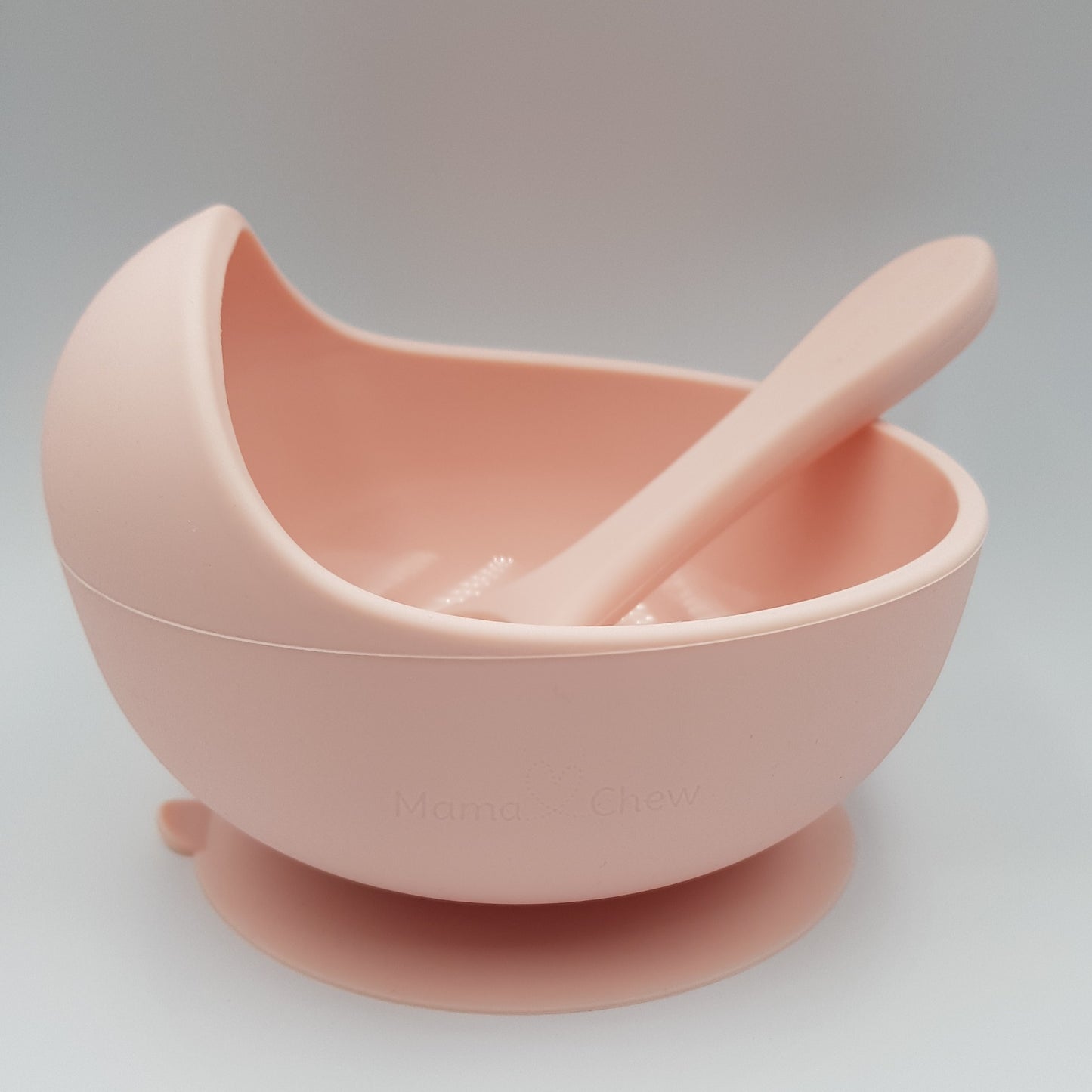 Mama Chew STICK IT! Silicone Suction Bowl + Spoon Set