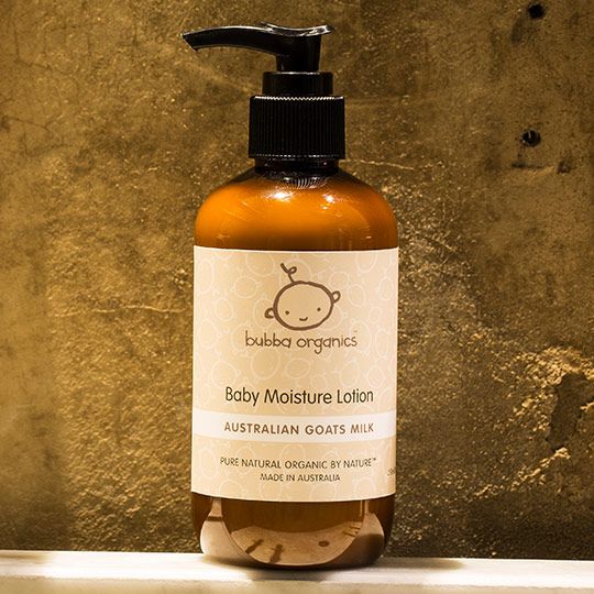 Bubba Organics Australian Goats Milk Baby Moisture Lotion 250ml