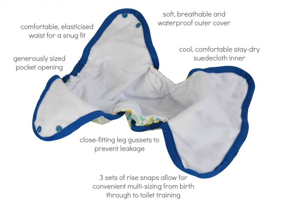 Seedling Baby Multi-fit Nappies