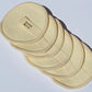 Reusable Hemp Make Up Face Pads (6 Pack)