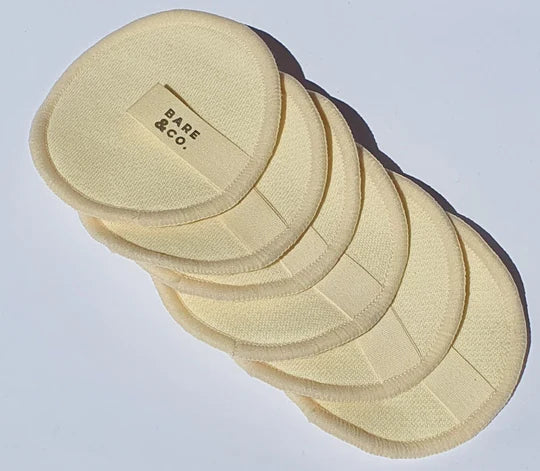 Reusable Hemp Make Up Face Pads (6 Pack)