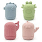 Silicone Squeezable Bath Toy Set