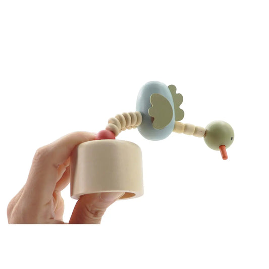 Wooden Sea Animal Push Toy