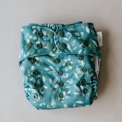 Pixie Cloth Nappy with Hemp Duo