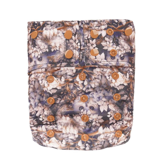 Morphing Cloth Night Nappy - Double Row Snaps