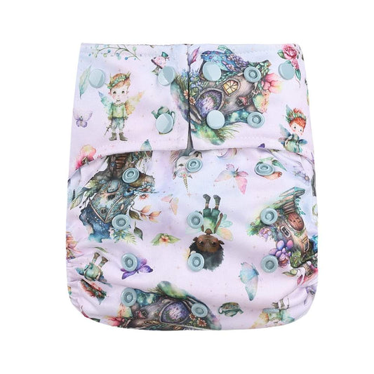 Morphing Cloth Day Nappy - Double Row Snaps