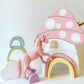 Mushroom Rainbow House