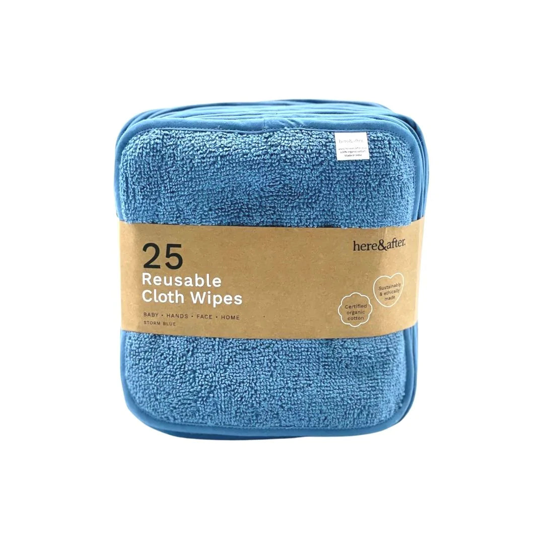 Here & After Cloth Wipes 25 Pack