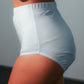 Women's Absorbent Cotton Underwear - WHITE (incontinence)