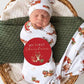 Snuggle Hunny Reindeer Reversible Single Milestone Card