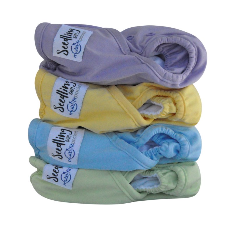 Seedling Baby Multi-fit Nappies Discontinued Prints