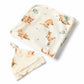 Snuggle Hunny Jersey Wrap and Beanie Set
