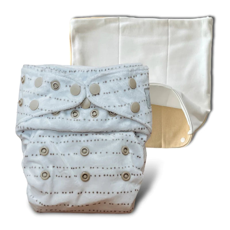 Mimi and Co Mighty Minky Night Nappy - Super Soaker Maxi