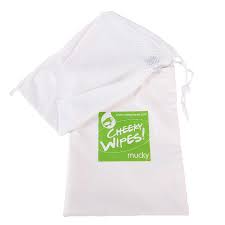 Cheeky Wipes Mucky Wipes Travel Wet Bag With Mesh Insert EX DISPLAY ITEMS