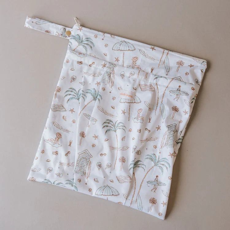 Cloth Bums Large Double Pocket Wet Bag
