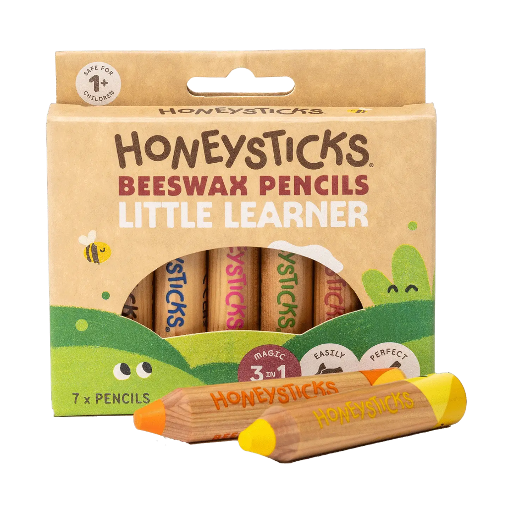 Honeysticks Magic 3 in 1 Beeswax Pencils Little Learners