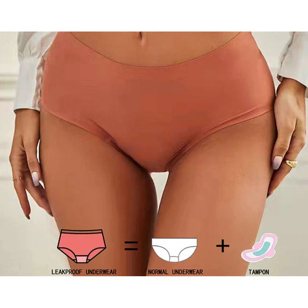 MyKnickerBot Seamless Period Proof High Waist Super Absorbent