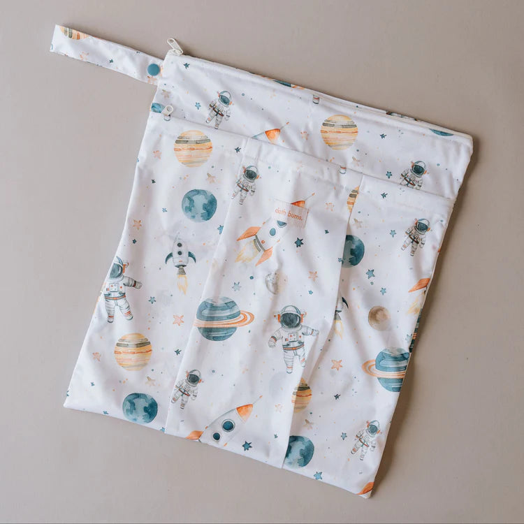 Cloth Bums Large Double Pocket Wet Bag