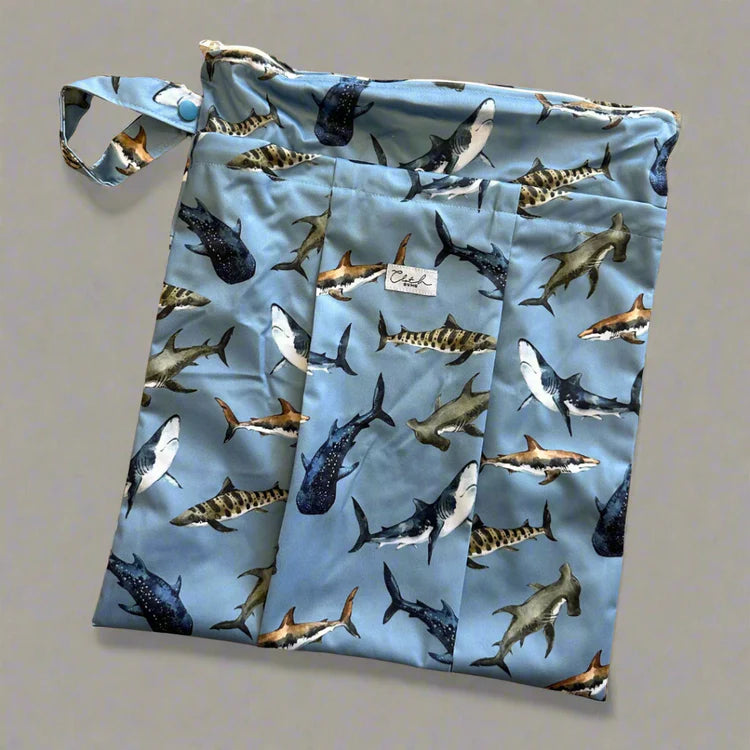 Cloth Bums Large Double Pocket Wet Bag