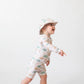 Bare and Boho Protective Swim Onesie and Bucket Hat