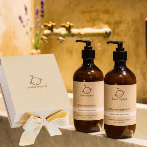 Bubba Organics Australian Goats Milk Baby Bath & Body Gift Box