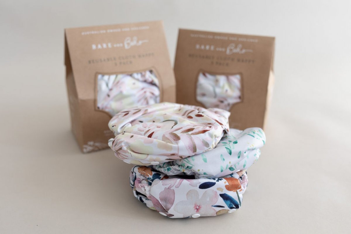 Bare and Boho Bamboo One Size V3 Nappy